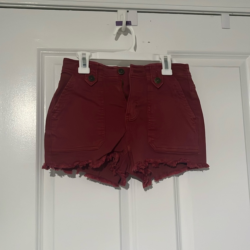 SO High Rise Jean Shorts, 1/25W, see third picture for true color